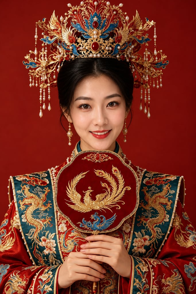 中式宫廷婚服